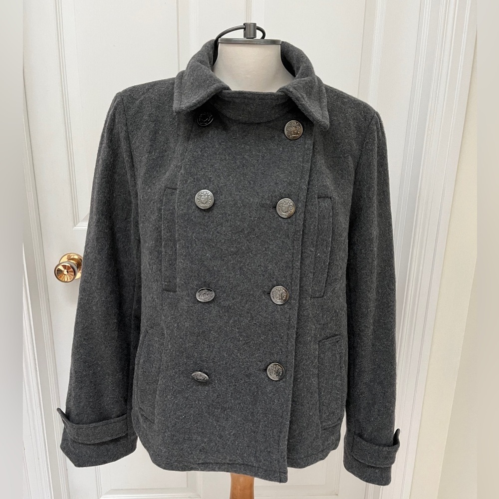 GAP Coat wool blend unisex size large
